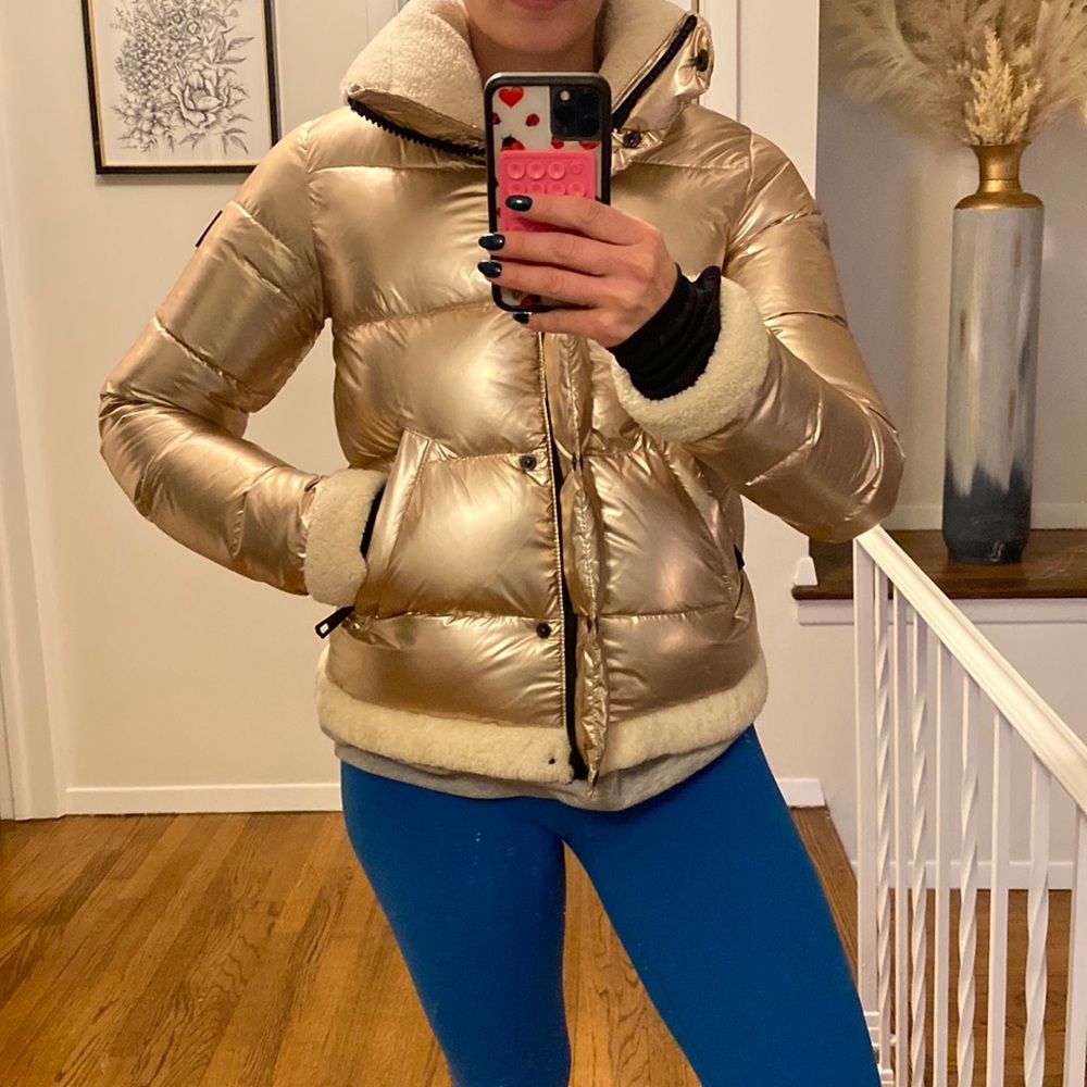 SAM Rose Gold puffer